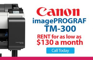Rent a Canon TM-300