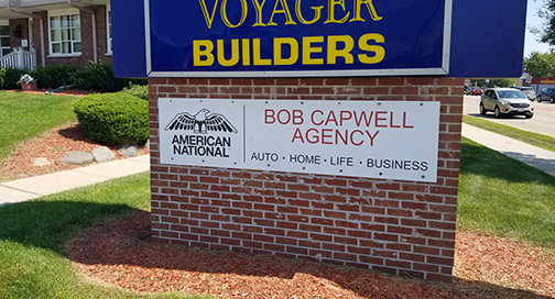 Bob Capwell Agency Sign