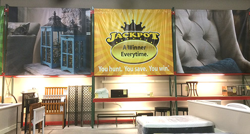 Steinhafels In-Store Banner