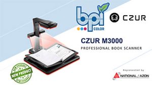 CZUR M300 Professional Book Scanner at BPI Color