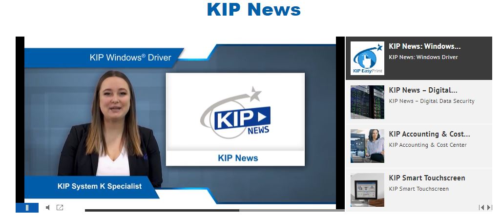 New KIP News Feed