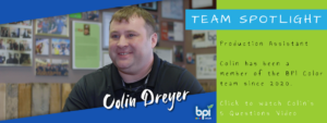 Colin Dreyer Team Spotlight at BPI Color